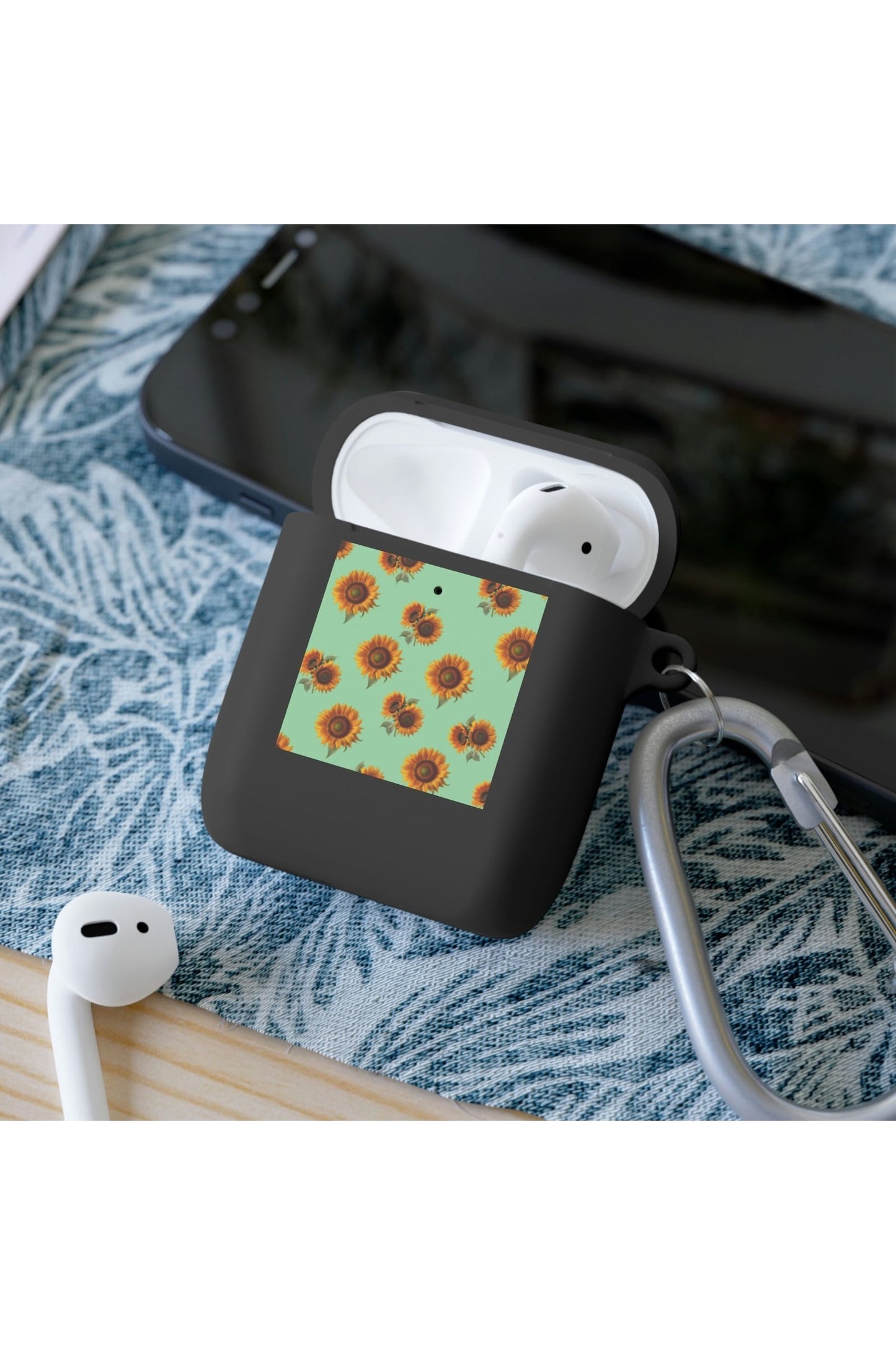 Skull and Sunflower AirPods and AirPods Pro Case Cover