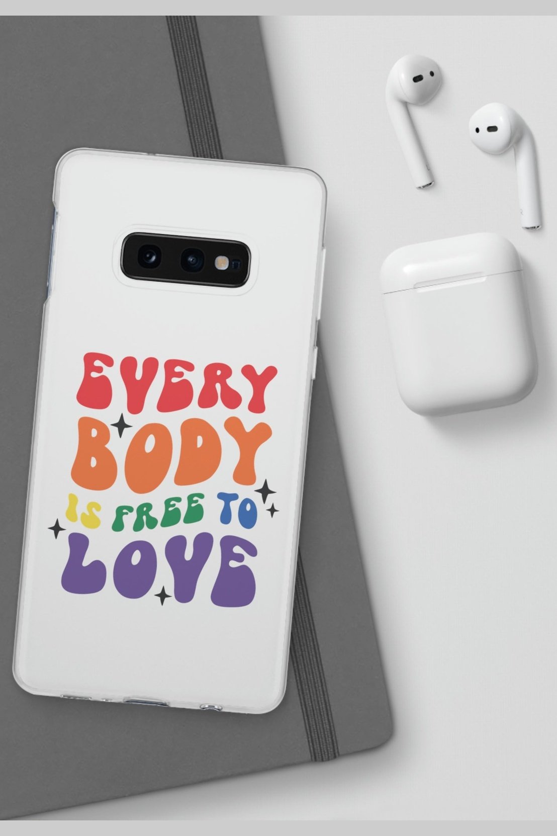 Everybody Is Free To Love Flexi Phone Cases
