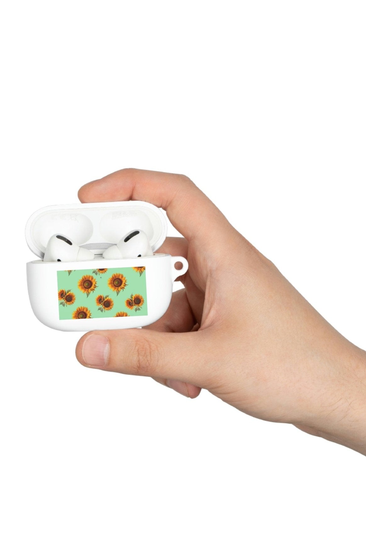 Skull and Sunflower AirPods and AirPods Pro Case Cover