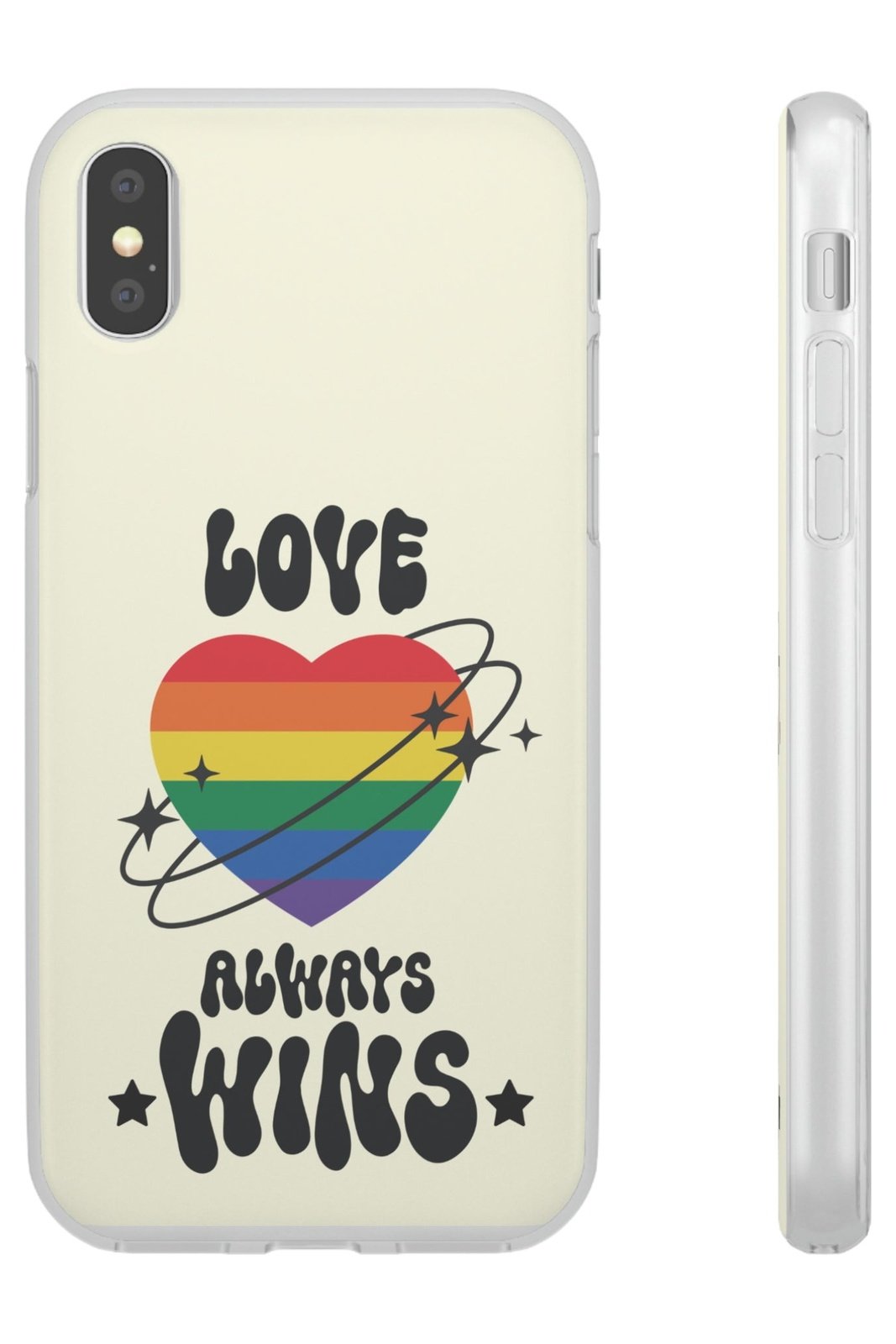 Love Always Wins Flexi Phone Cases