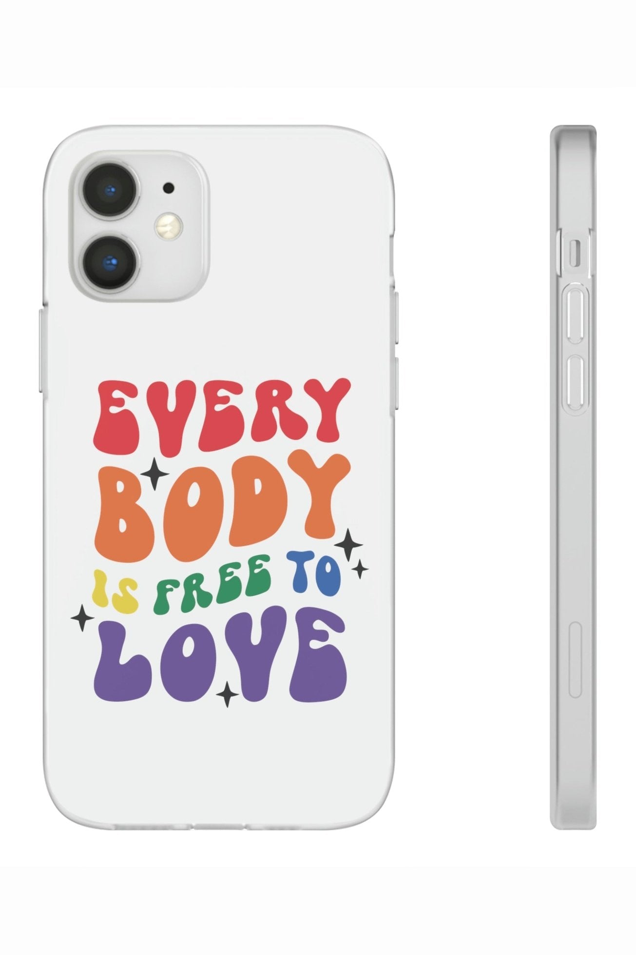 Everybody Is Free To Love Flexi Phone Cases