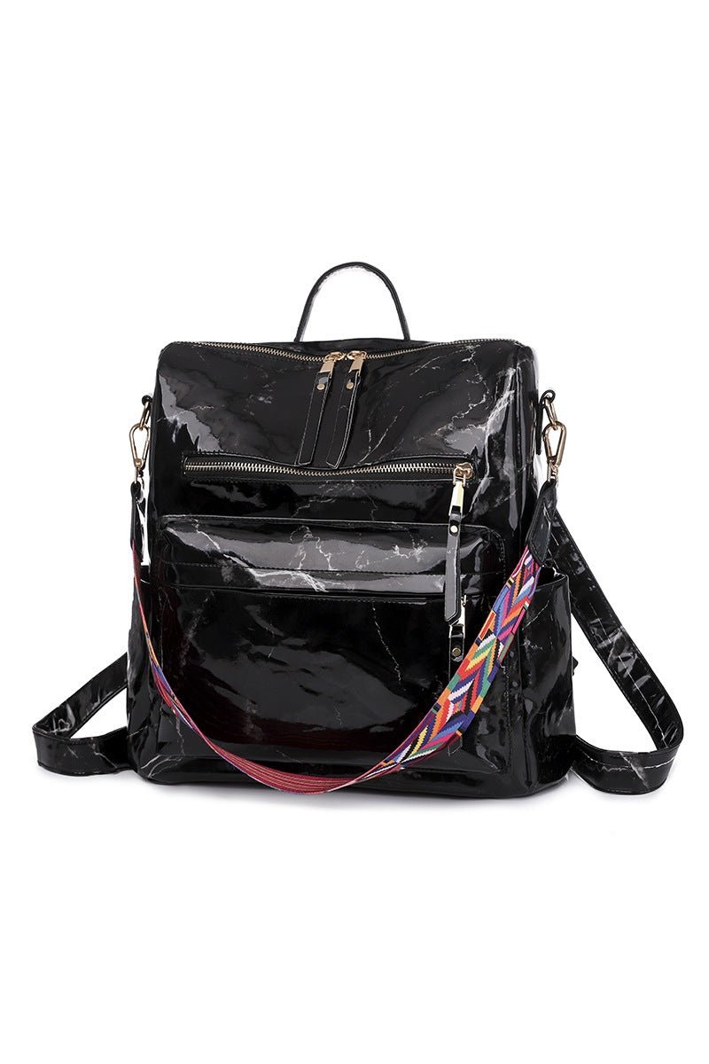 PU Leather Backpack Purses