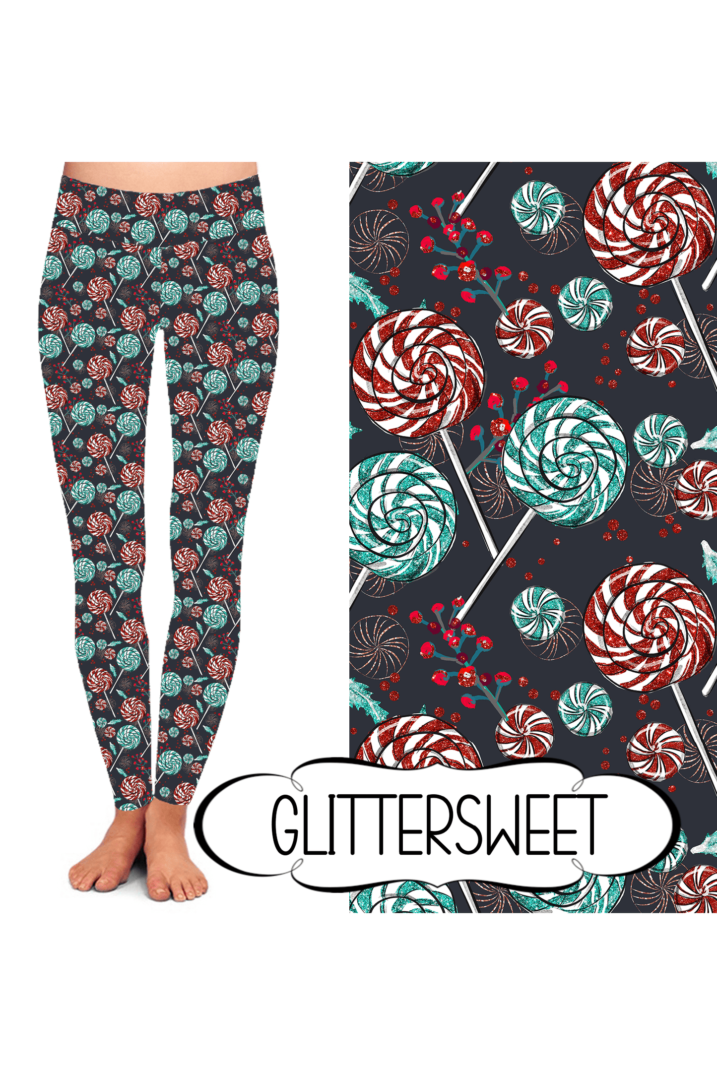 Yoga Style Leggings - GlitterSweet by Eleven & Co.