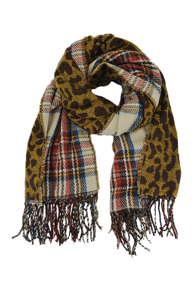 Winter Flannel Blanket Scarf