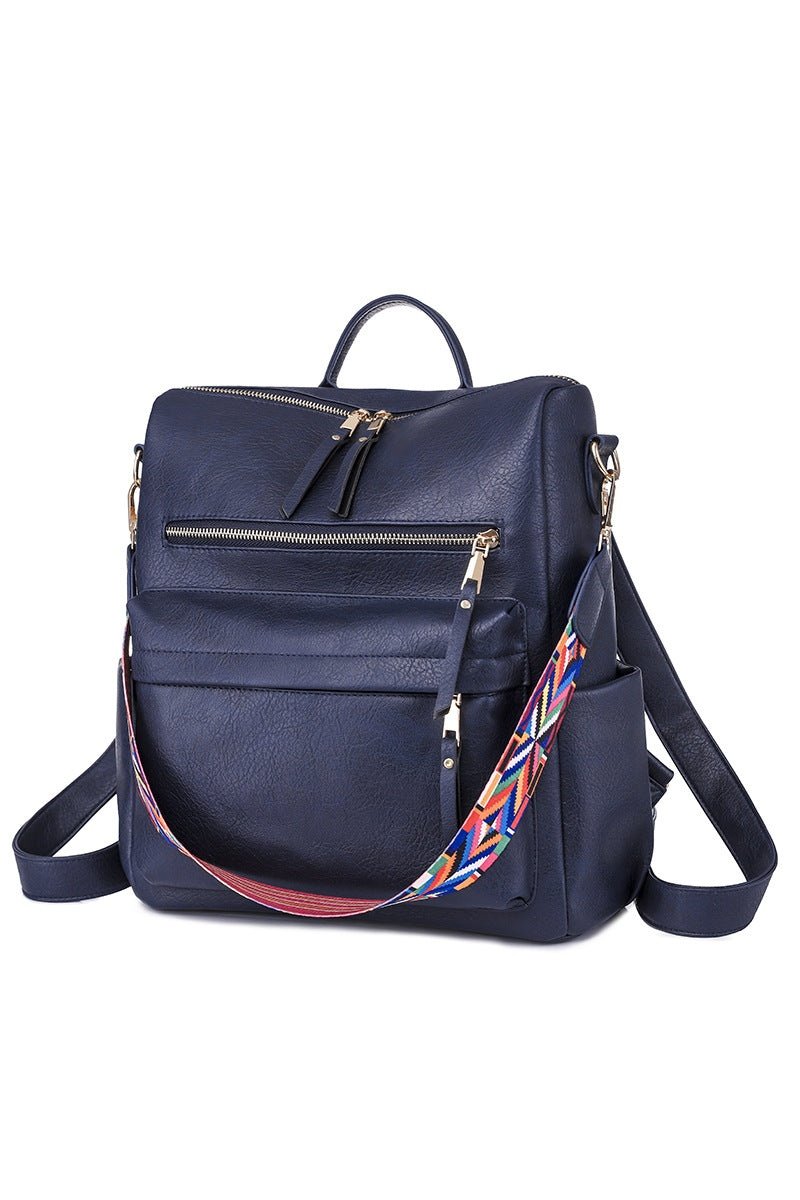PU Leather Backpack Purses