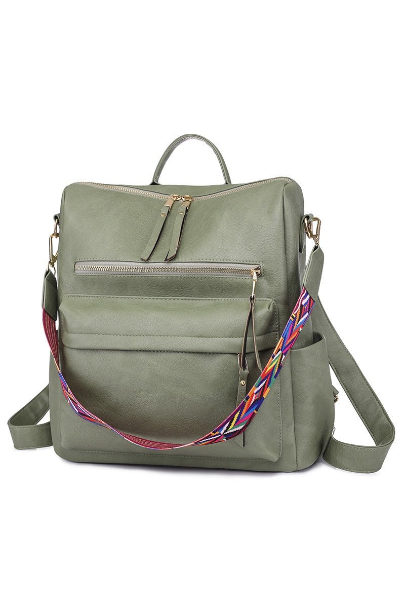 PU Leather Backpack Purses