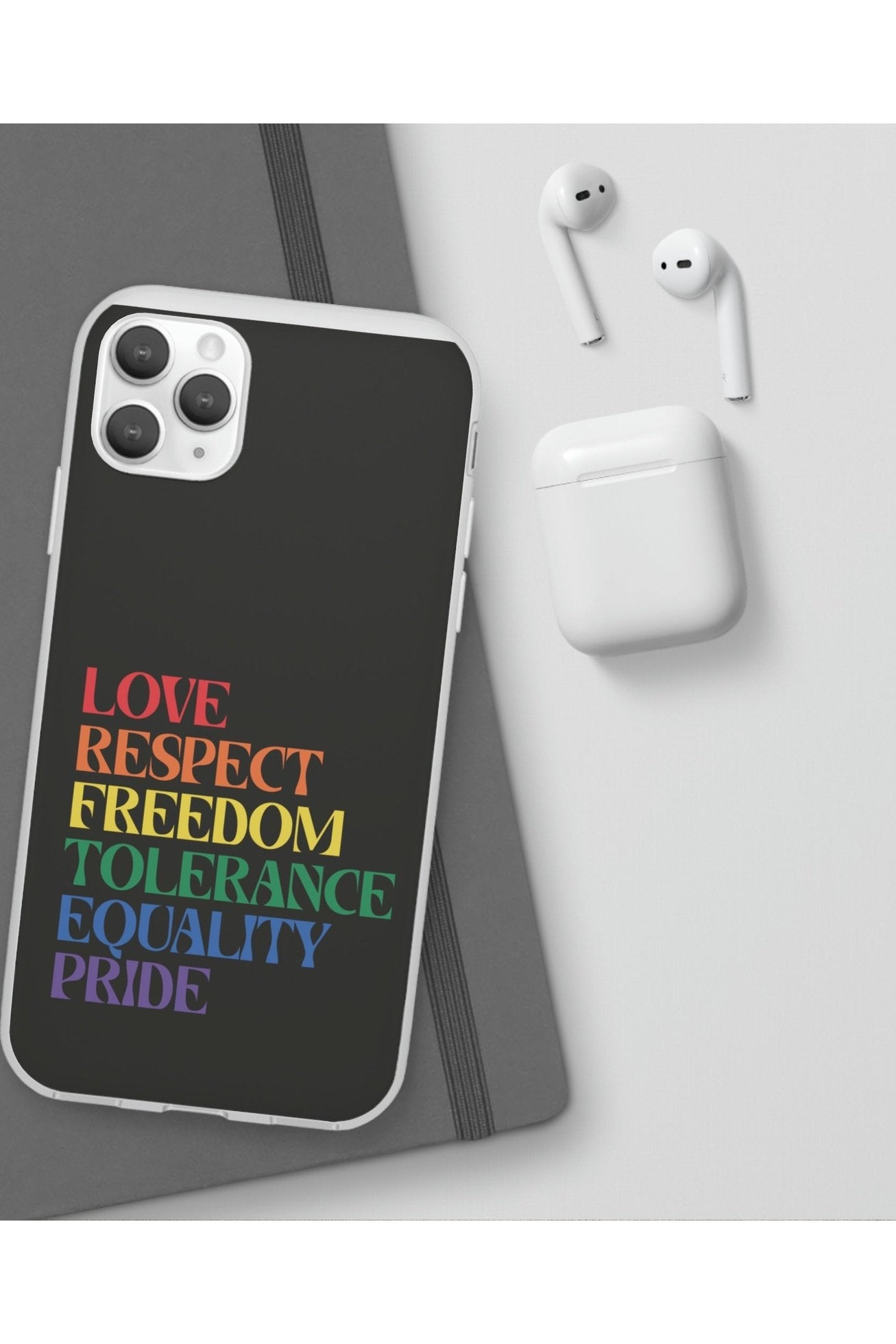 Freedom Equality Pride Flexi Phone Cases