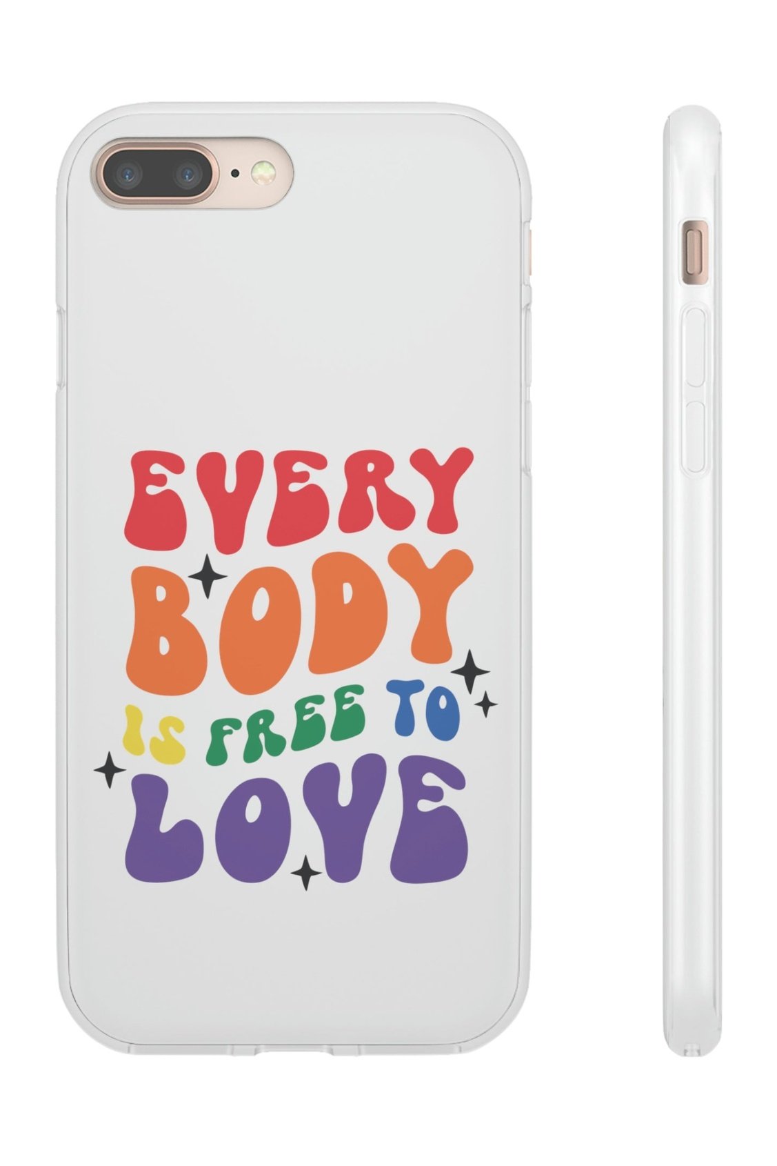 Everybody Is Free To Love Flexi Phone Cases