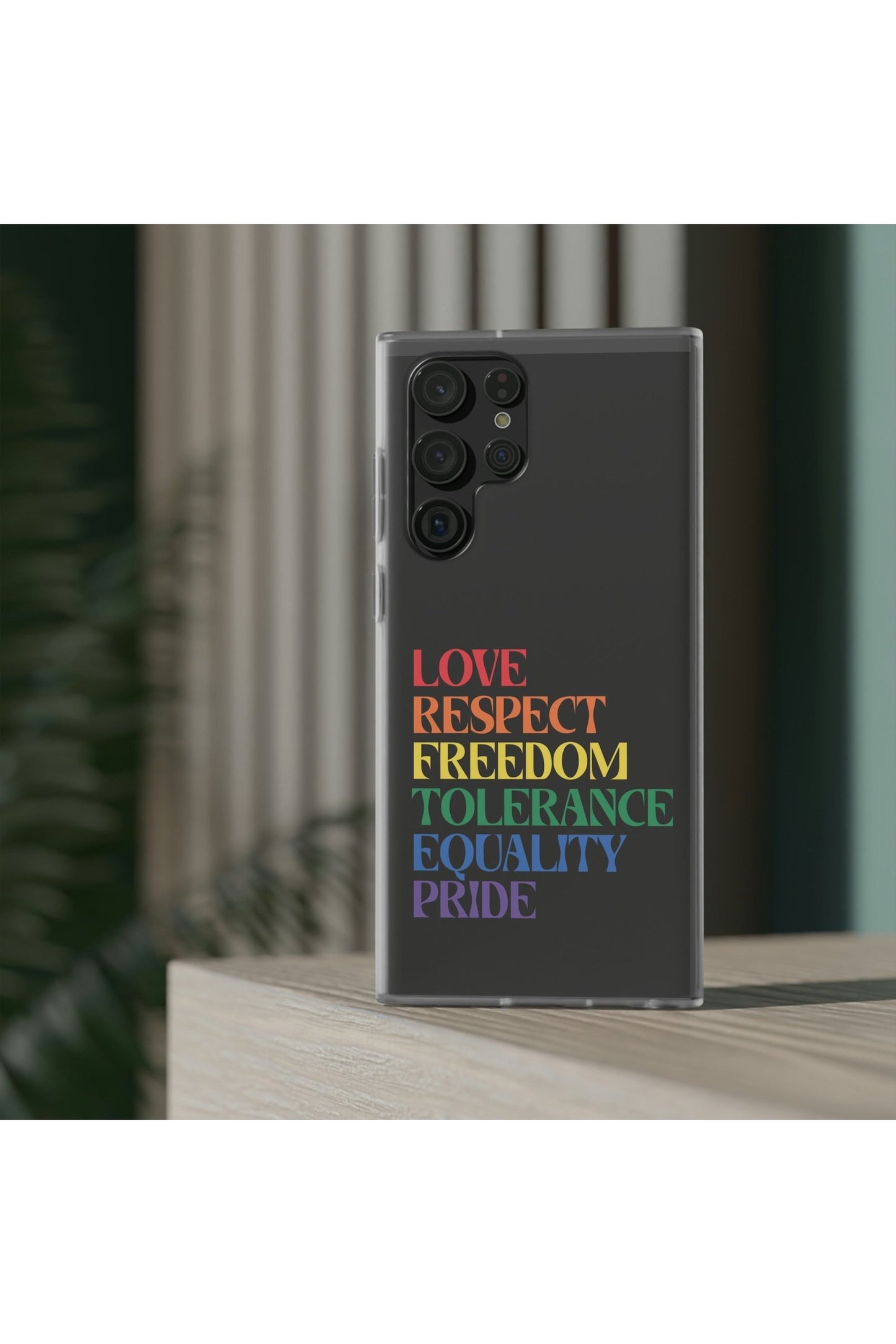 Freedom Equality Pride Flexi Phone Cases