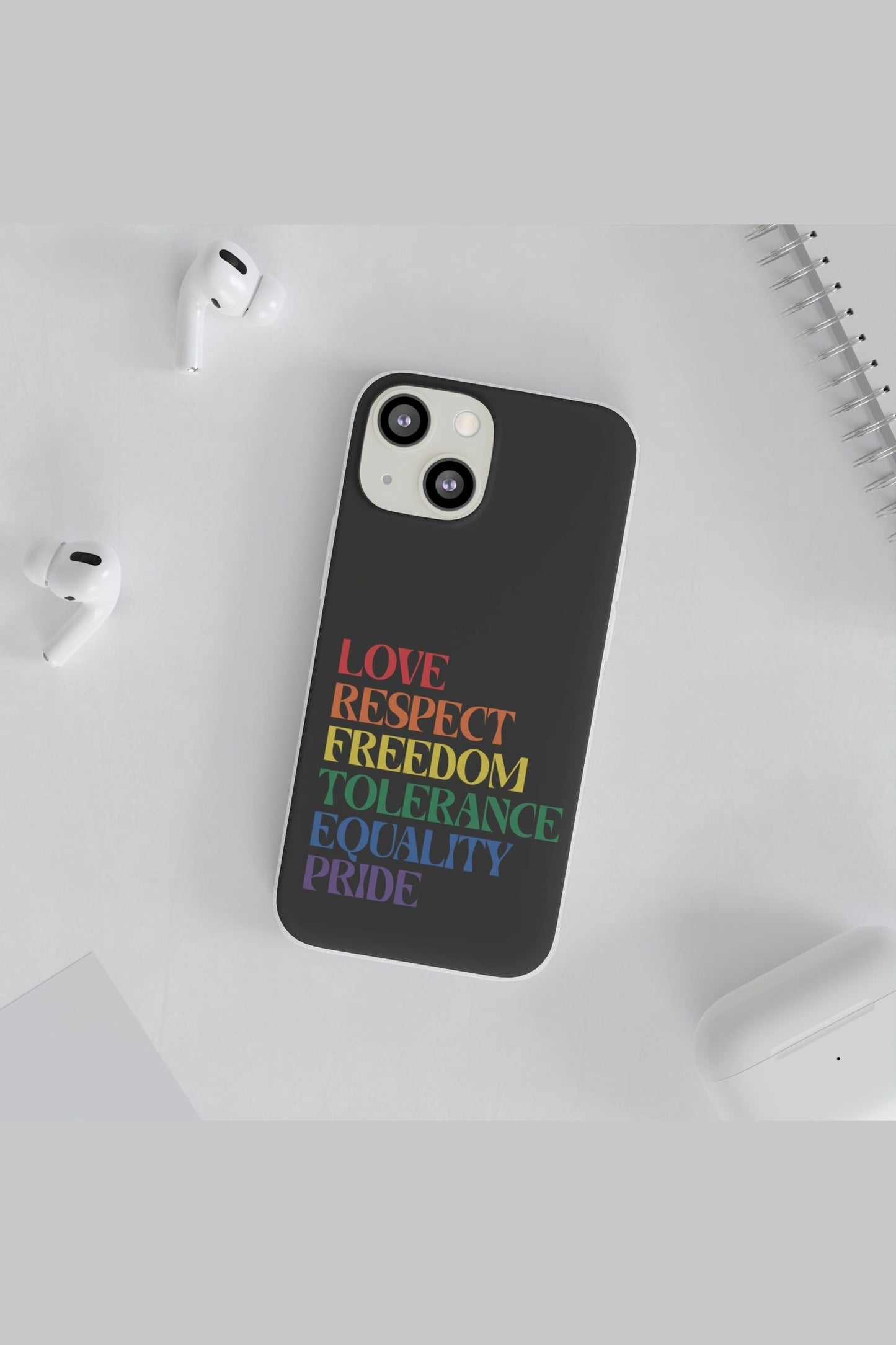 Freedom Equality Pride Flexi Phone Cases