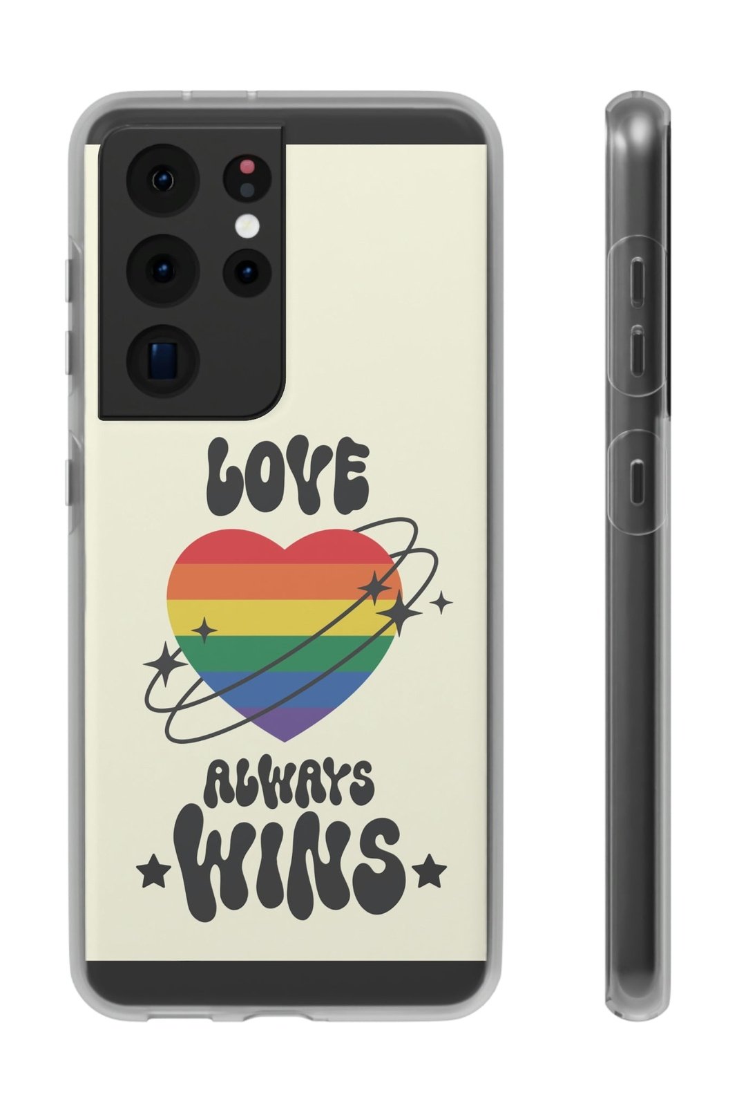 Love Always Wins Flexi Phone Cases