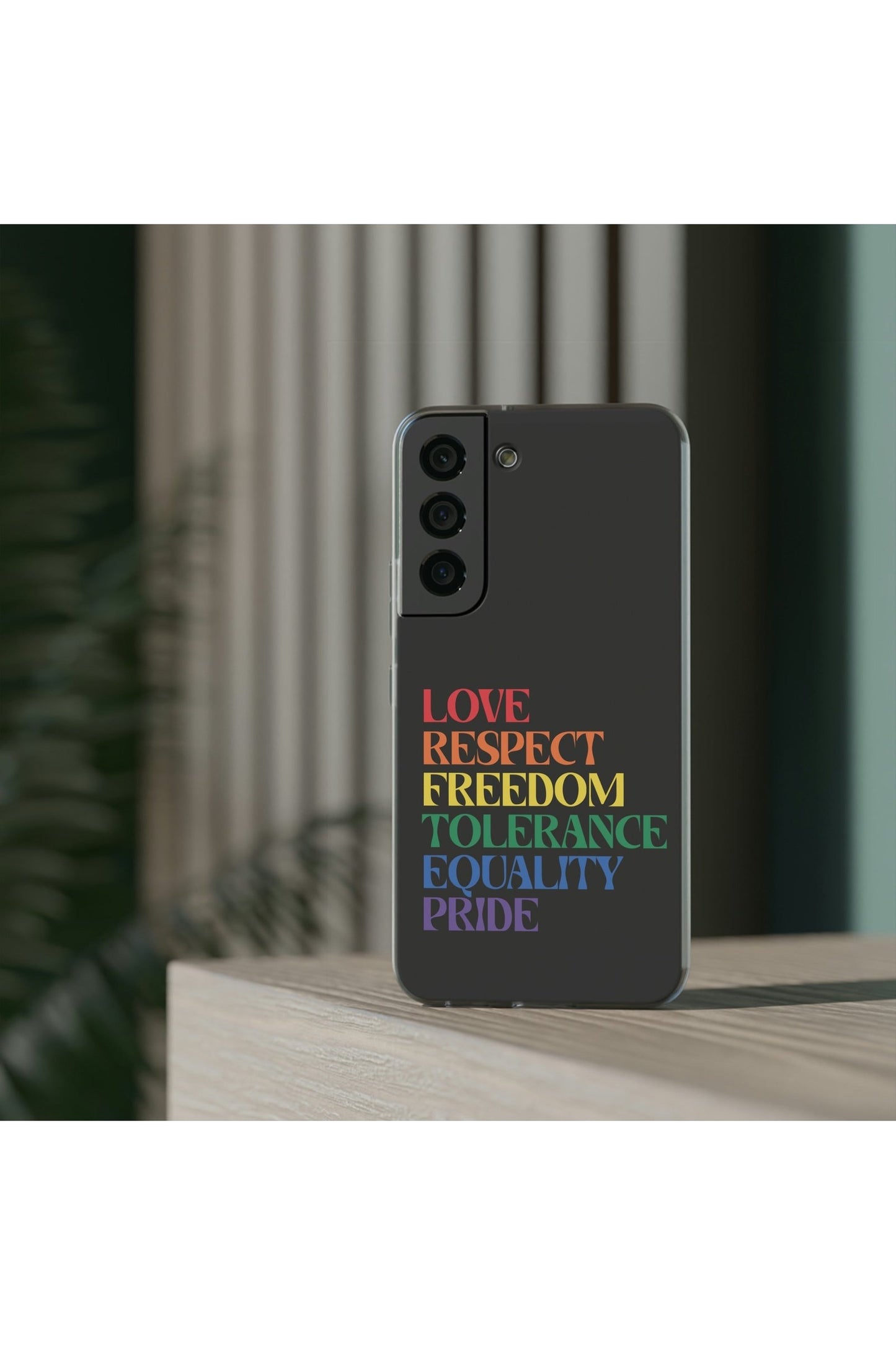 Freedom Equality Pride Flexi Phone Cases