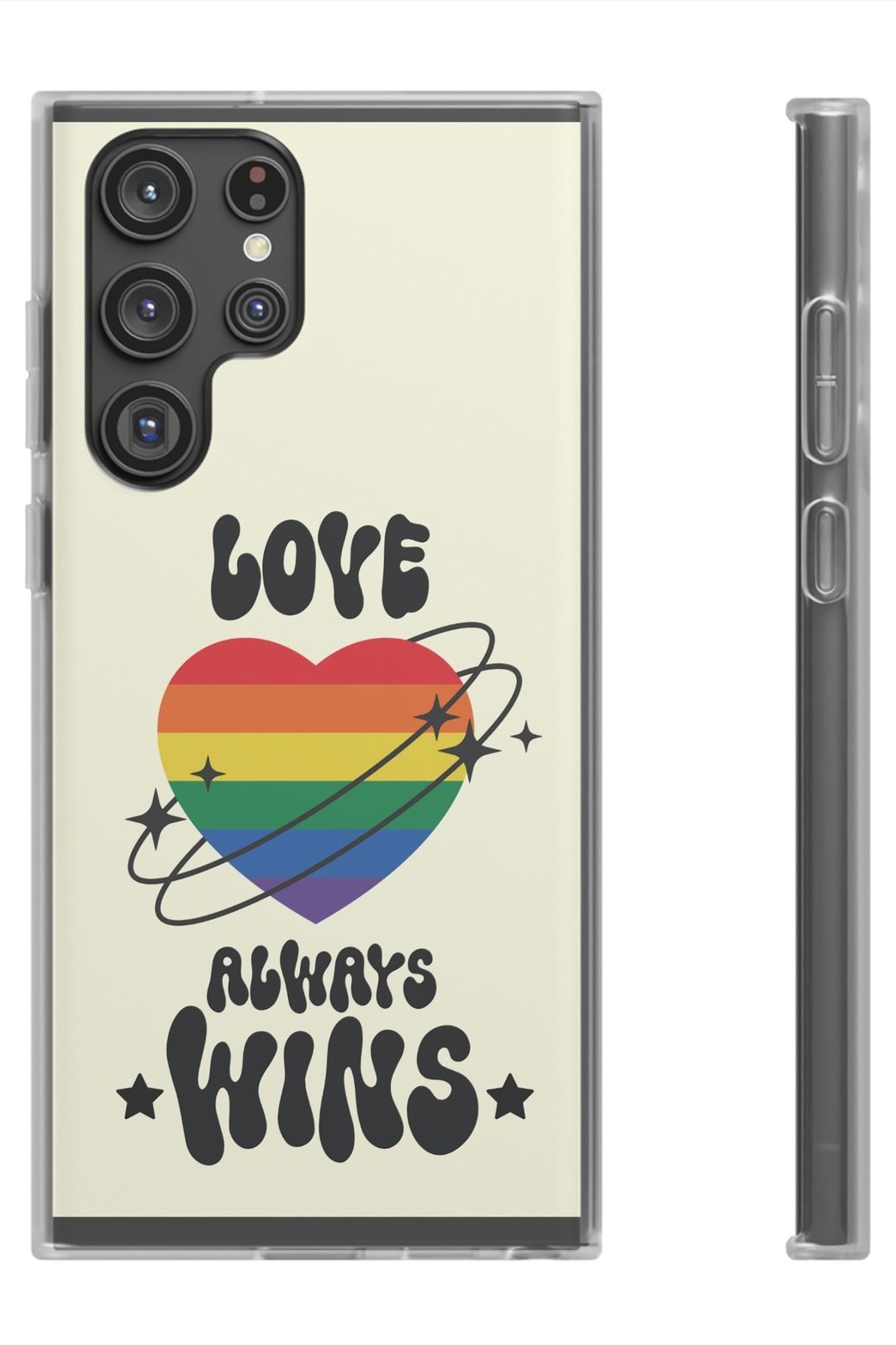 Love Always Wins Flexi Phone Cases