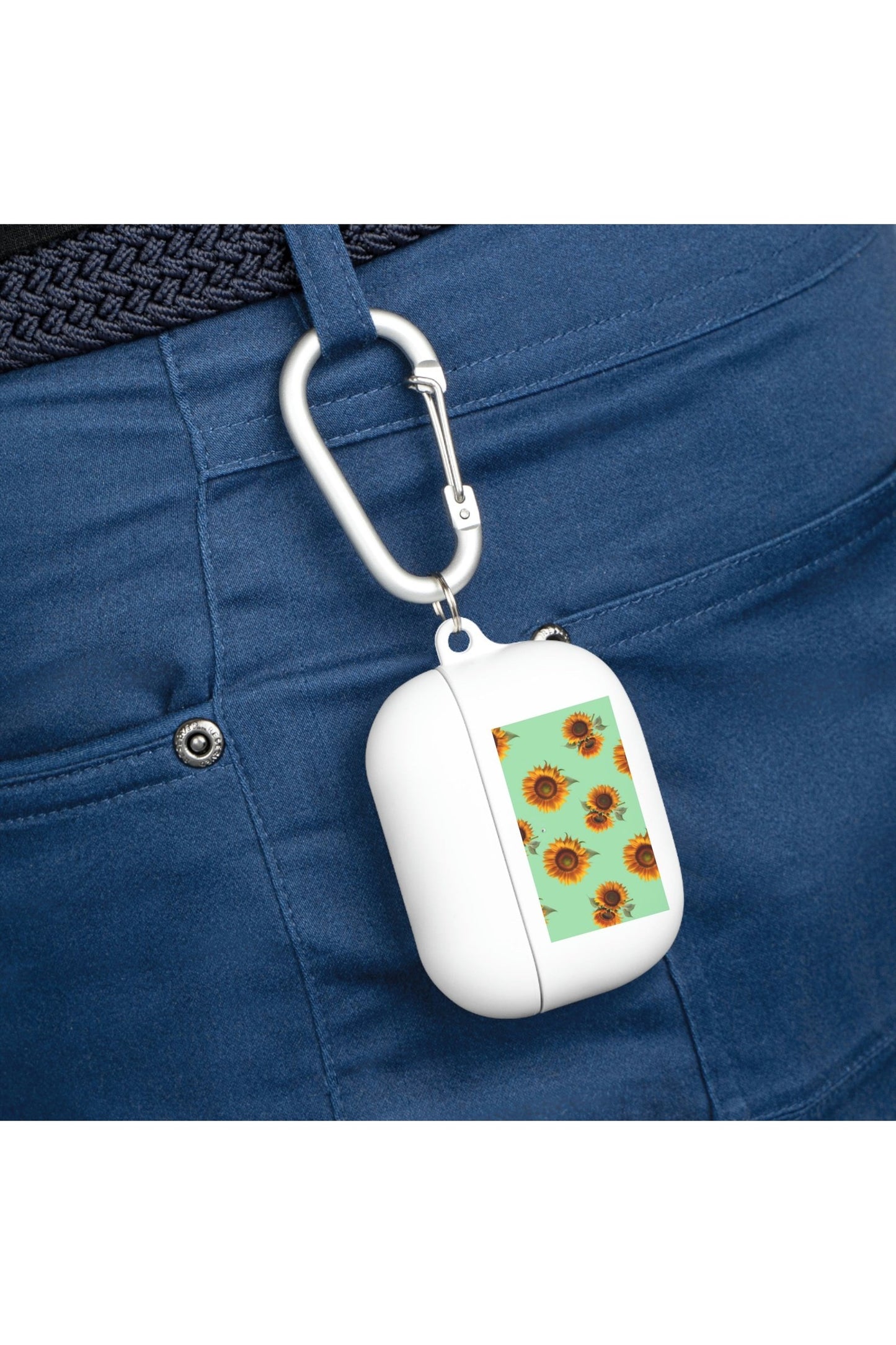 Skull and Sunflower AirPods and AirPods Pro Case Cover