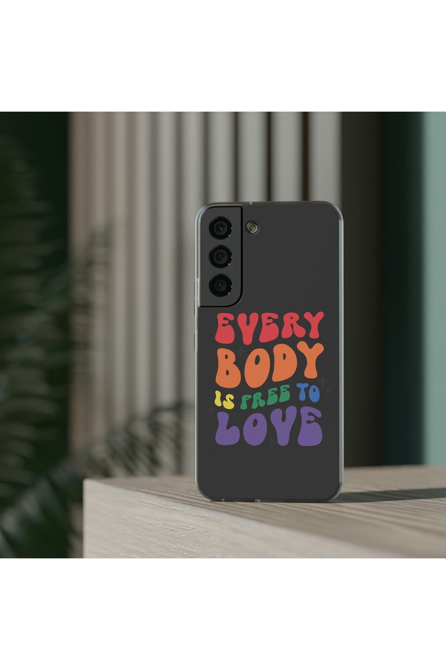 Everybody Is Free To Love Flexi Phone Cases