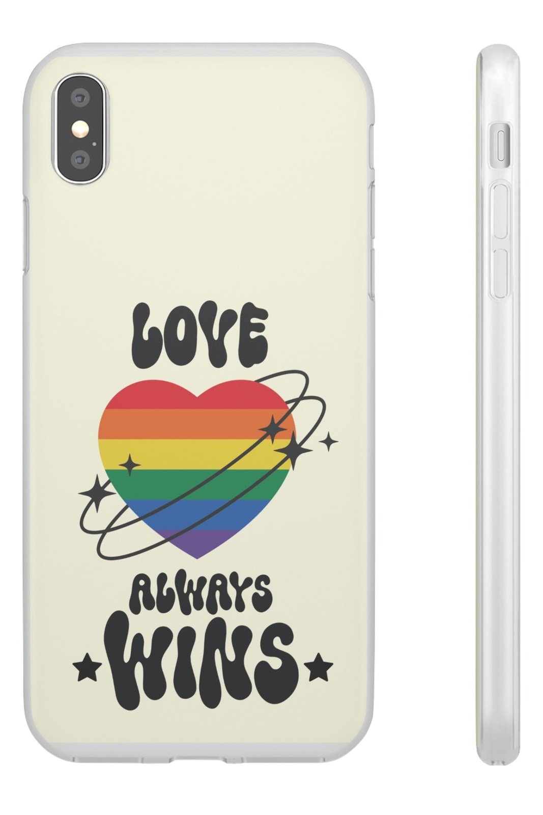 Love Always Wins Flexi Phone Cases