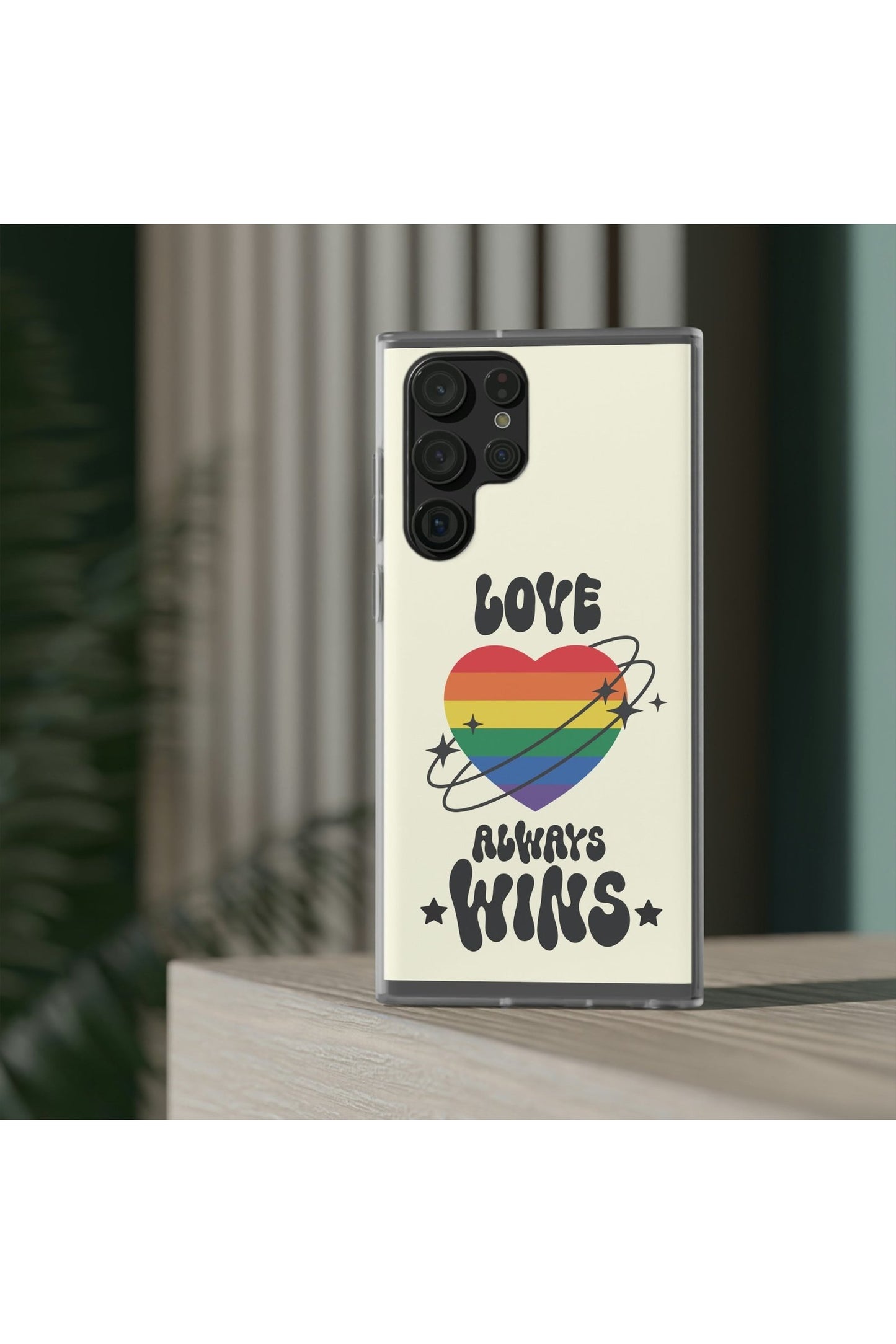 Love Always Wins Flexi Phone Cases