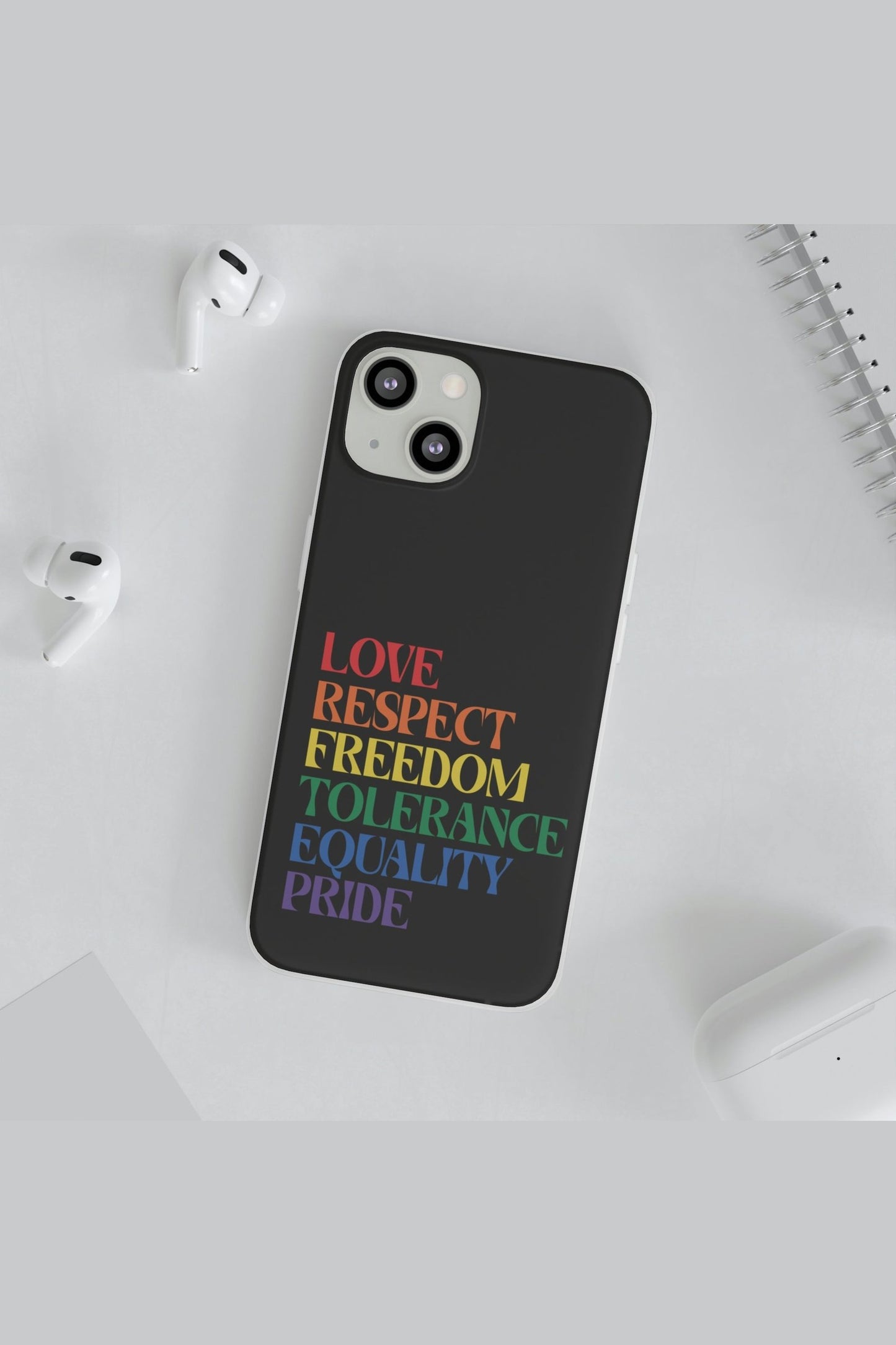 Freedom Equality Pride Flexi Phone Cases