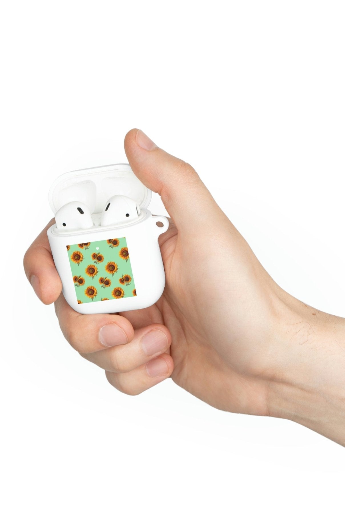 Skull and Sunflower AirPods and AirPods Pro Case Cover