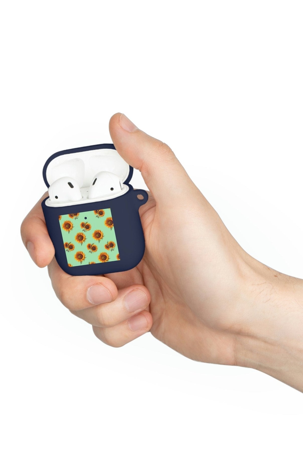 Skull and Sunflower AirPods and AirPods Pro Case Cover