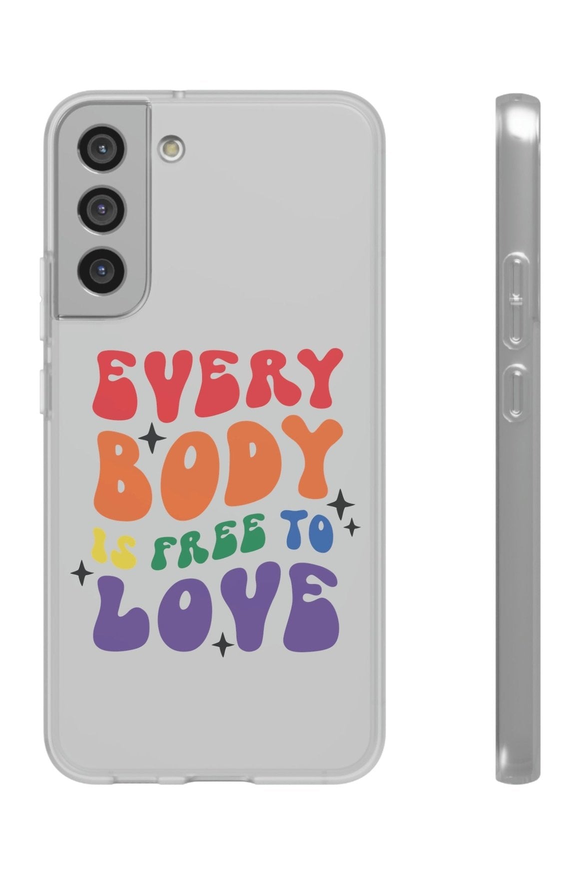 Everybody Is Free To Love Flexi Phone Cases