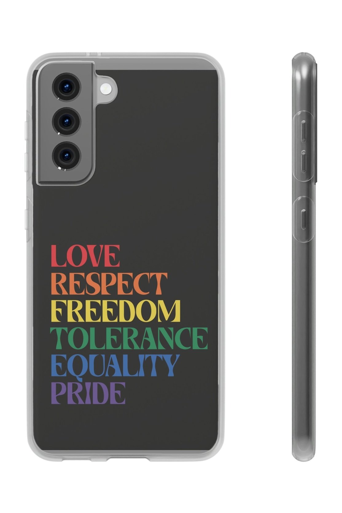 Freedom Equality Pride Flexi Phone Cases