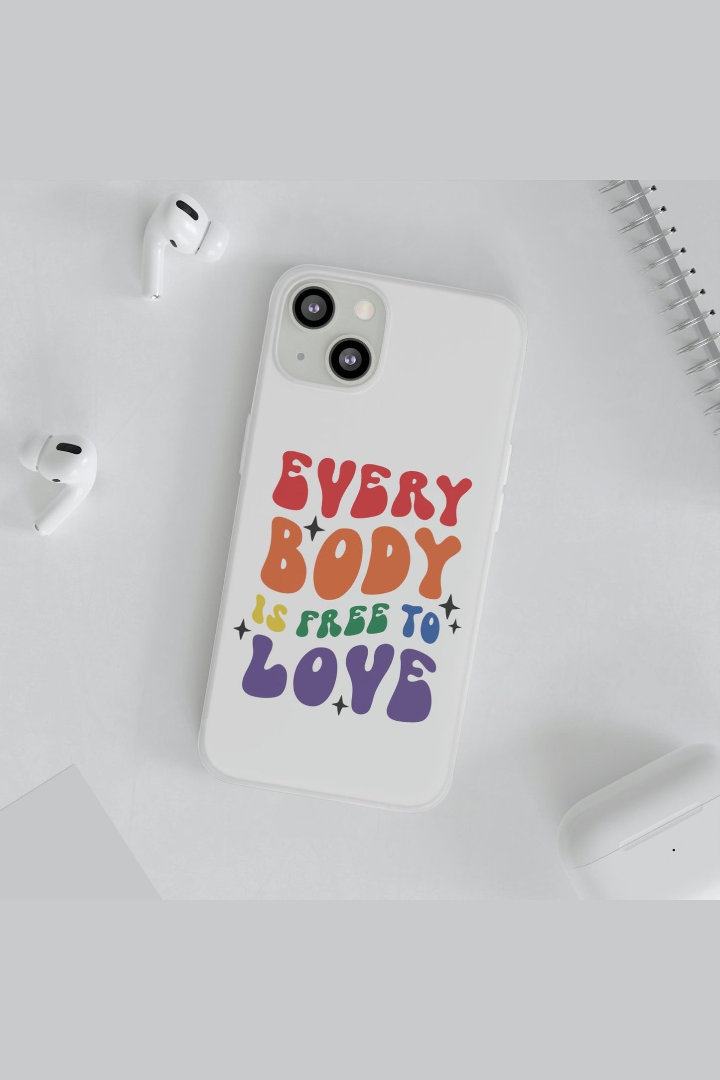 Everybody Is Free To Love Flexi Phone Cases