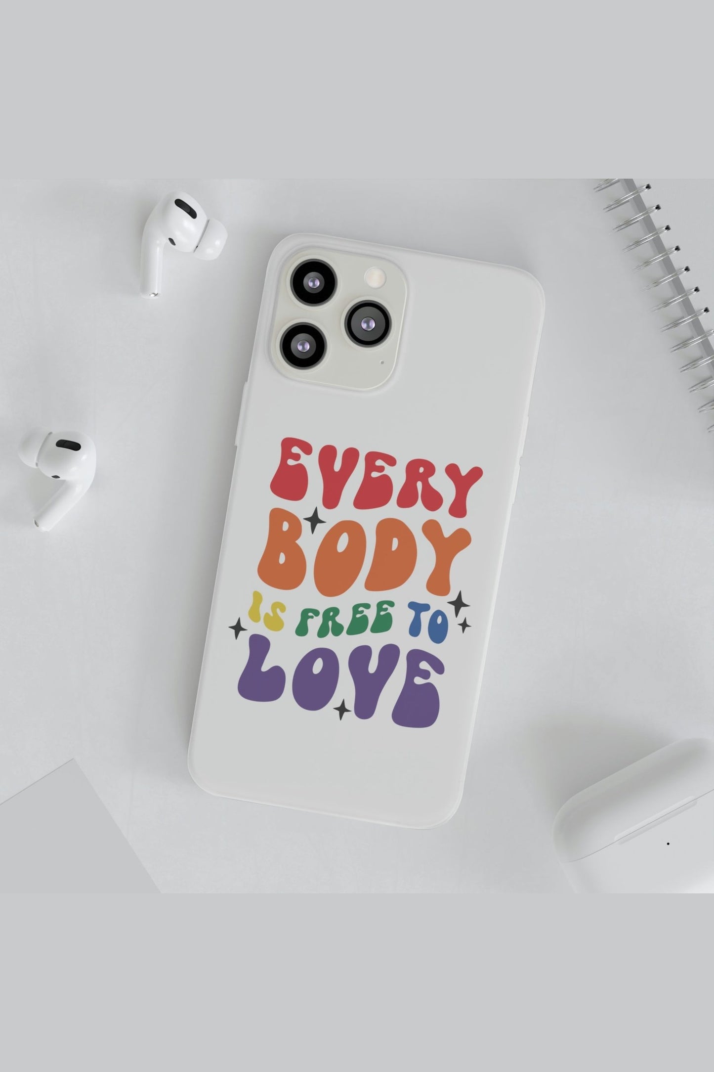 Everybody Is Free To Love Flexi Phone Cases