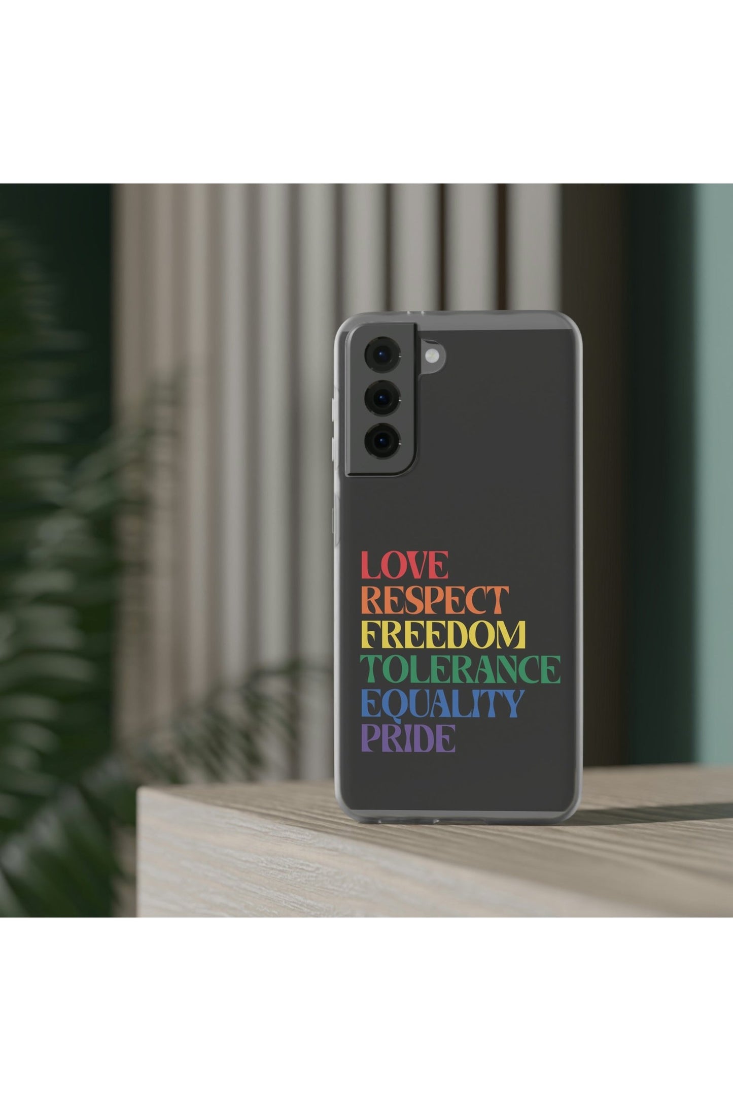 Freedom Equality Pride Flexi Phone Cases