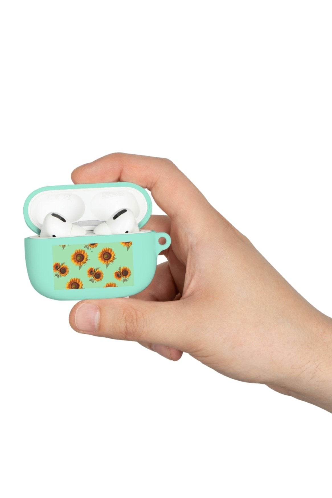 Skull and Sunflower AirPods and AirPods Pro Case Cover