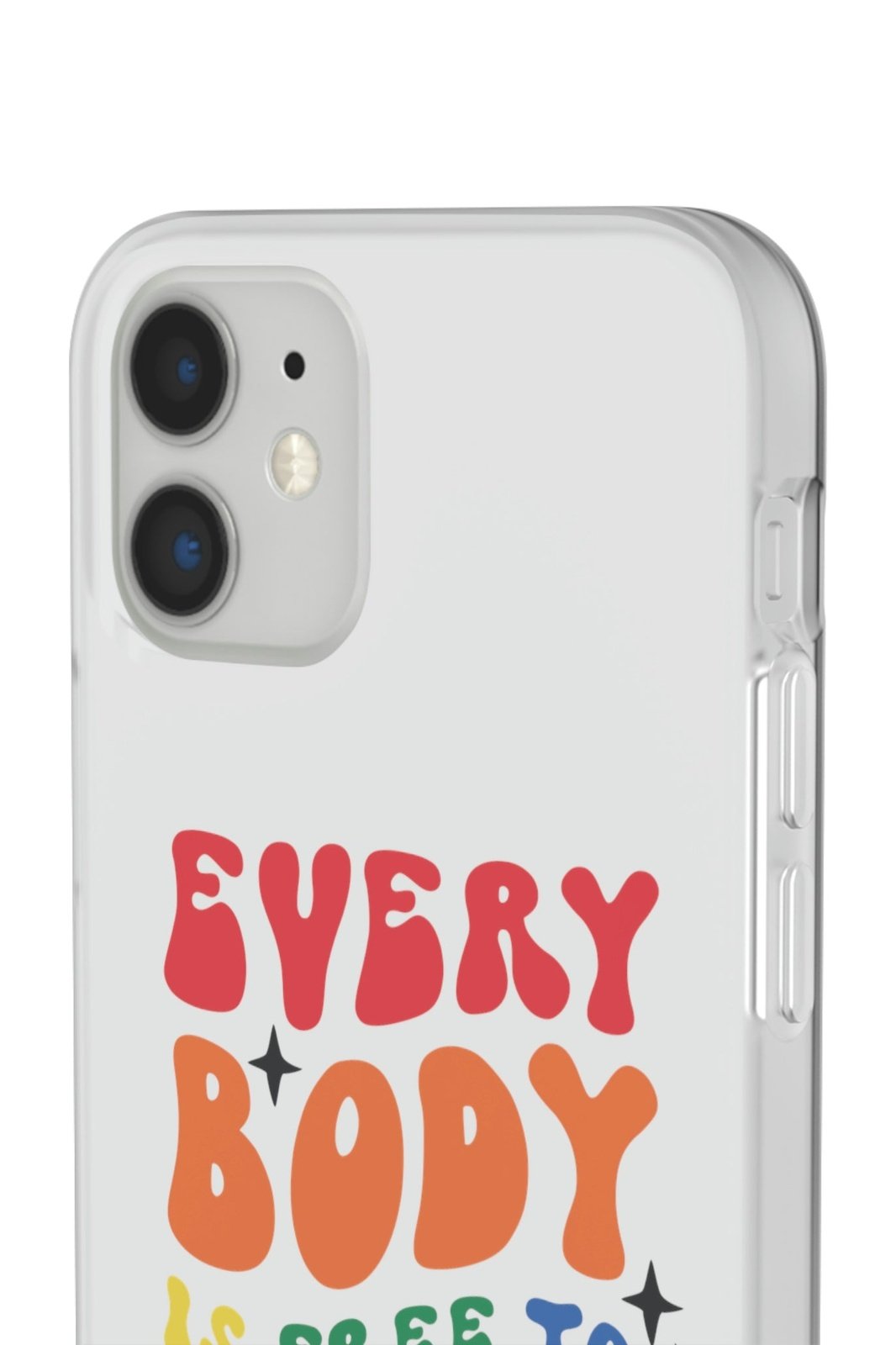 Everybody Is Free To Love Flexi Phone Cases