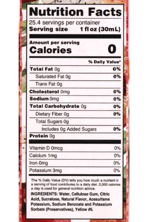 Jordan's Peach Skinny Syrup