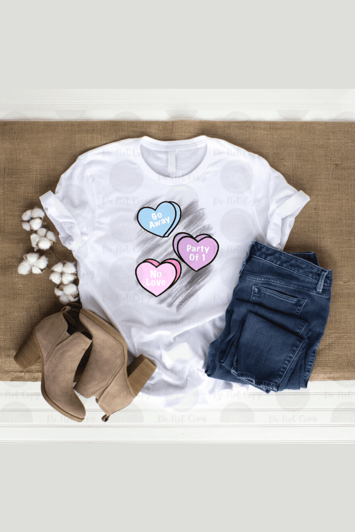 No Love Hearts Exclusive Design