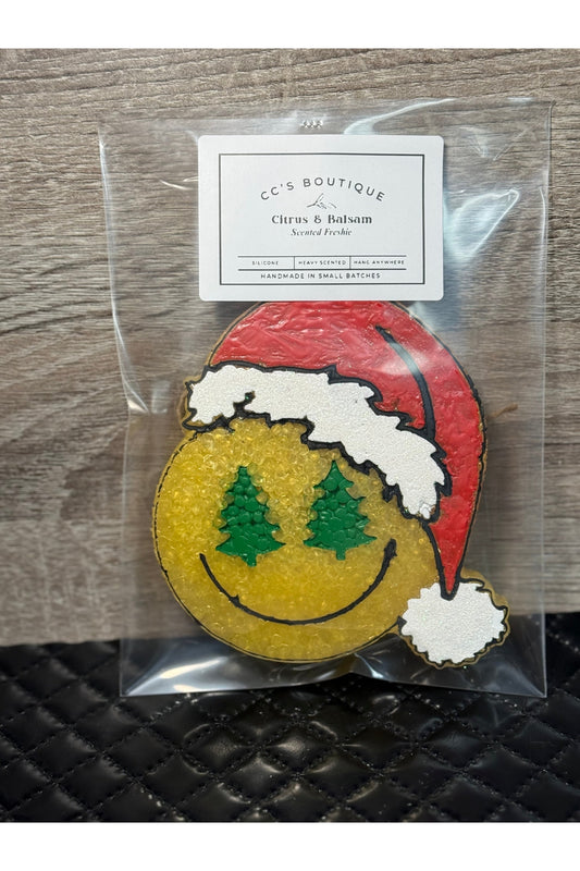 Santa Happy Face Freshie