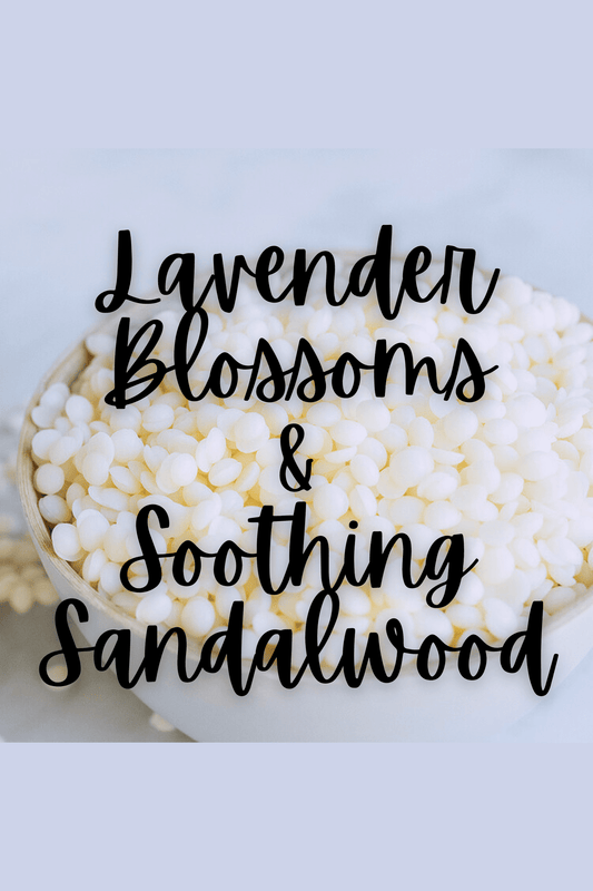 Lavender Blooms and Soothing Sandalwood Confetti Wax Melts