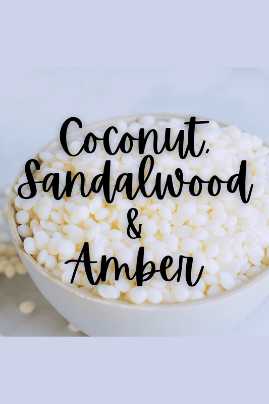 Coconut, Sandalwood and Amber Confetti Wax Melts