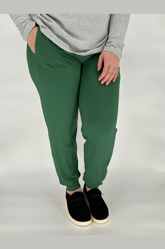 Pine Green Joggers w/ Pockets