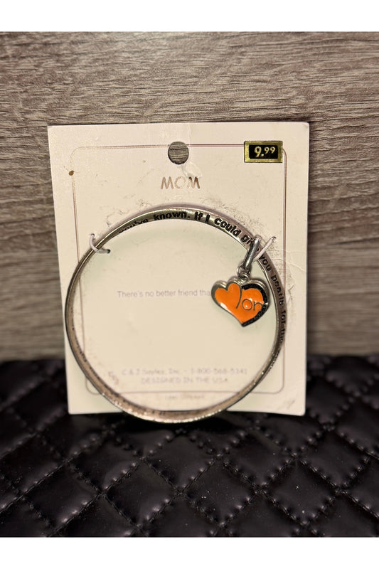 Mom Bracelet w/Charm