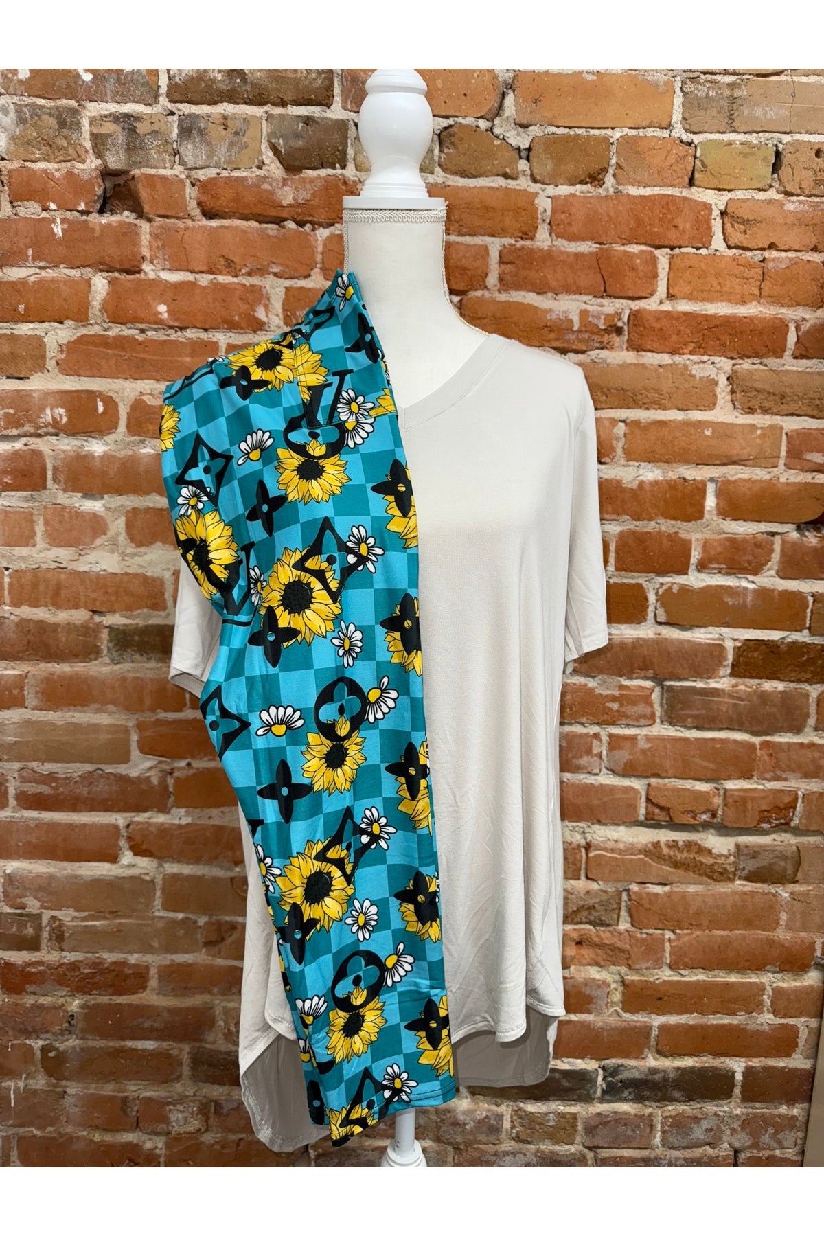 Luxury Sunflower Leggings (w/pockets)