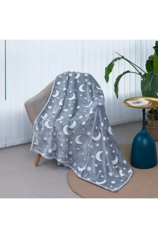 Crescent Moon Glow Blanket