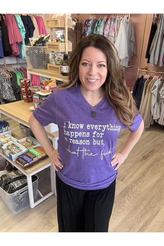 Everything Happens for a Reason V-Neck