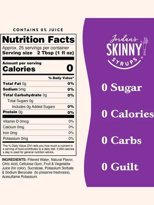 Jordan's Skinny Blueberry Cobbler Syrup