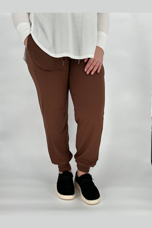 True Brown Joggers w/ Pockets