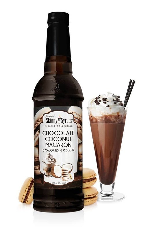 Skinny Chocolate Coconut Macaron Syrup