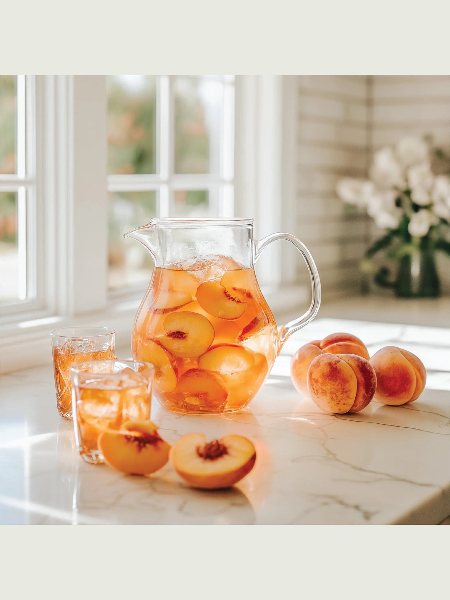 Jordan's Skinny Syrup Peach Sweet Tea Concentrate