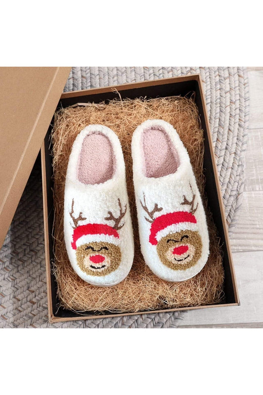 Reindeer Slippers