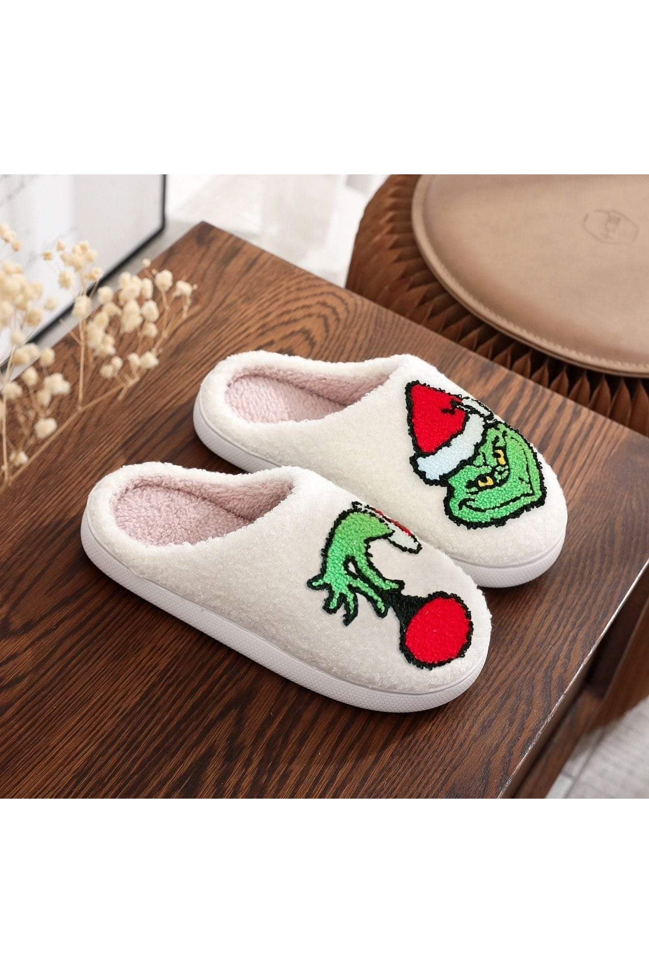 Green Hand Slippers