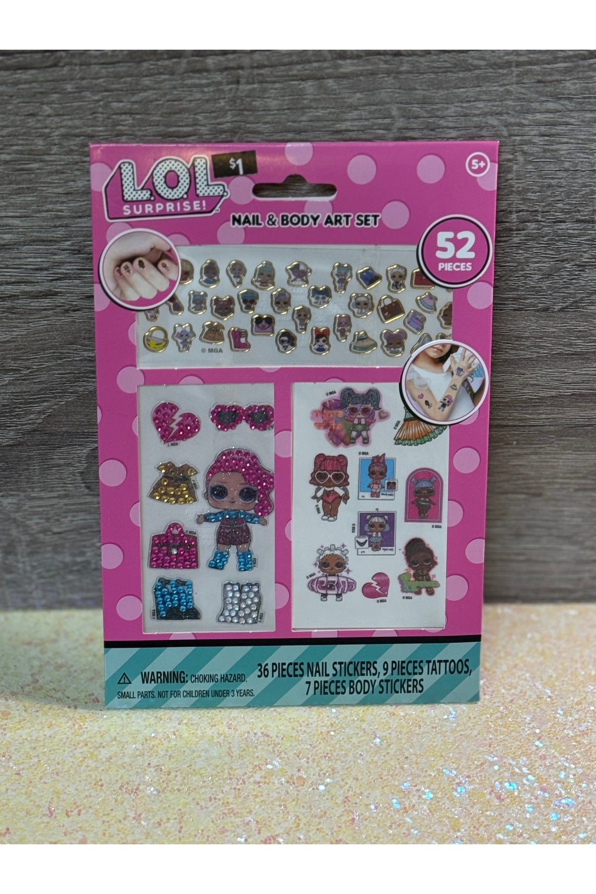 Laugh Girls Nail and Body Art Set