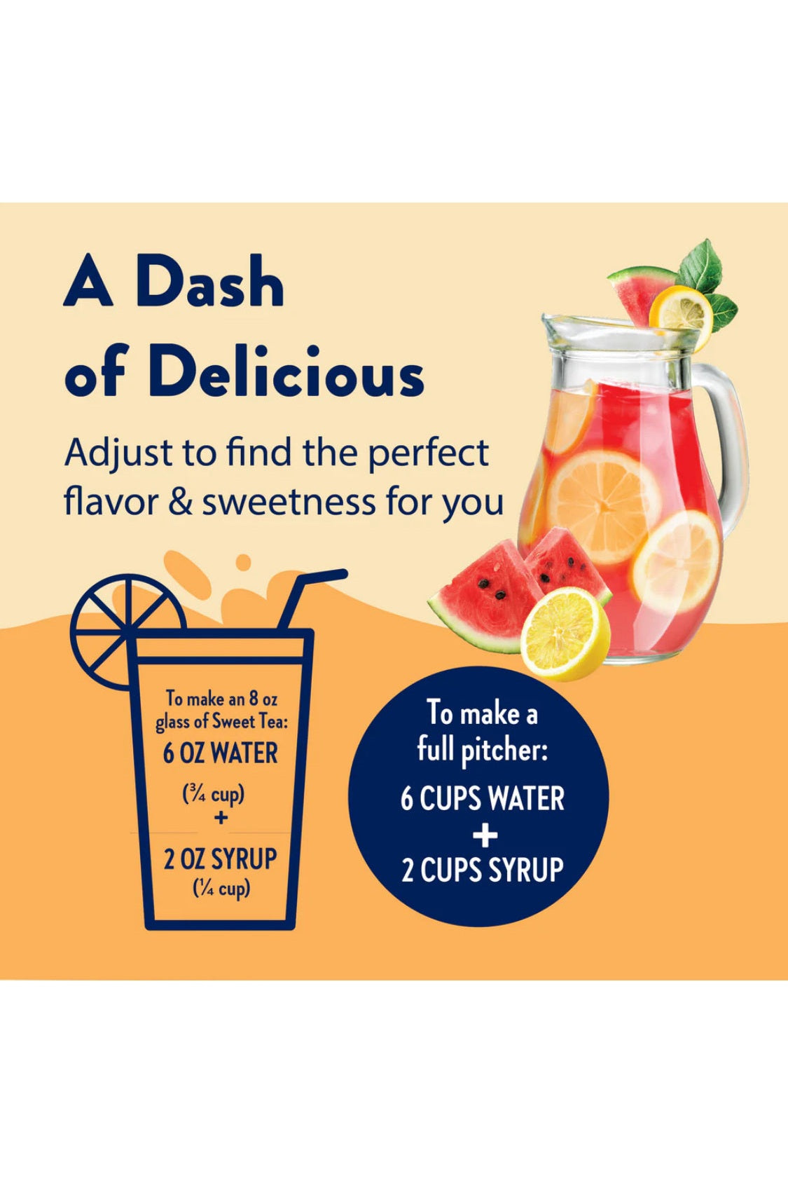 Jordan's Watermelon Lemonade Skinny Syrup Concentrate