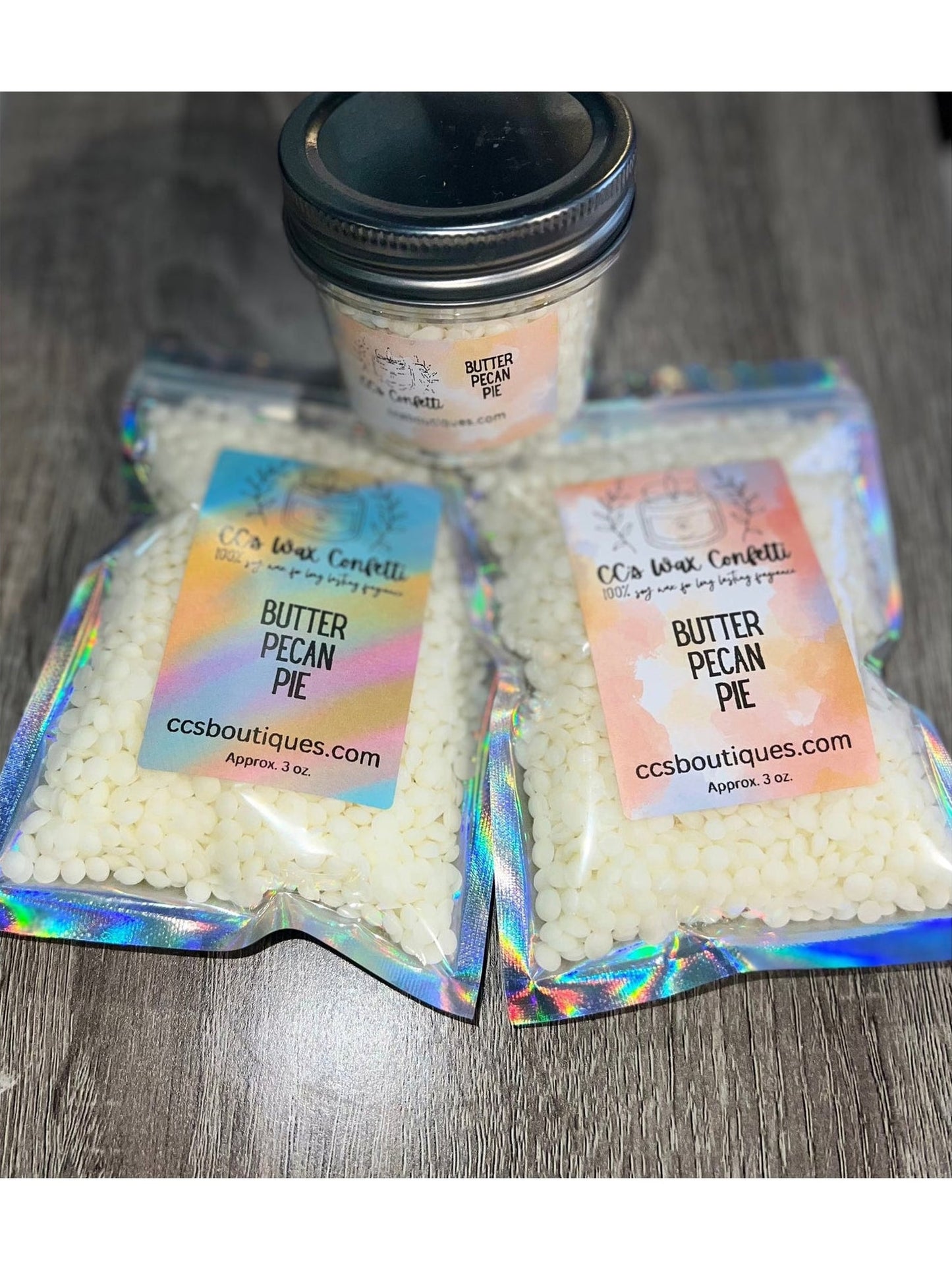 Butter Pecan Pie Confetti Wax Melts